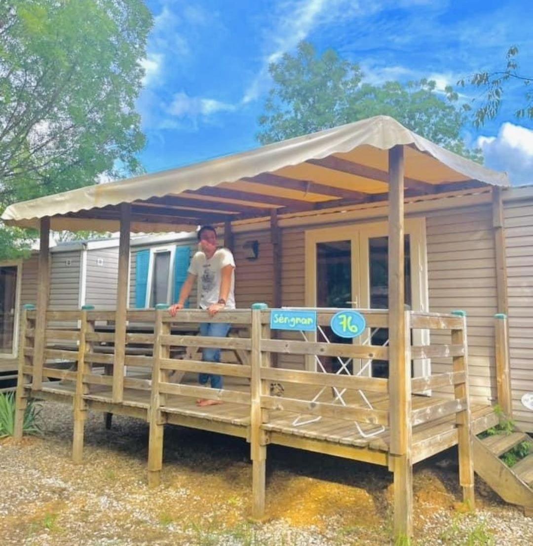 Camping Paradis Family Les Rives De L'Herault 지그낙 외부 사진