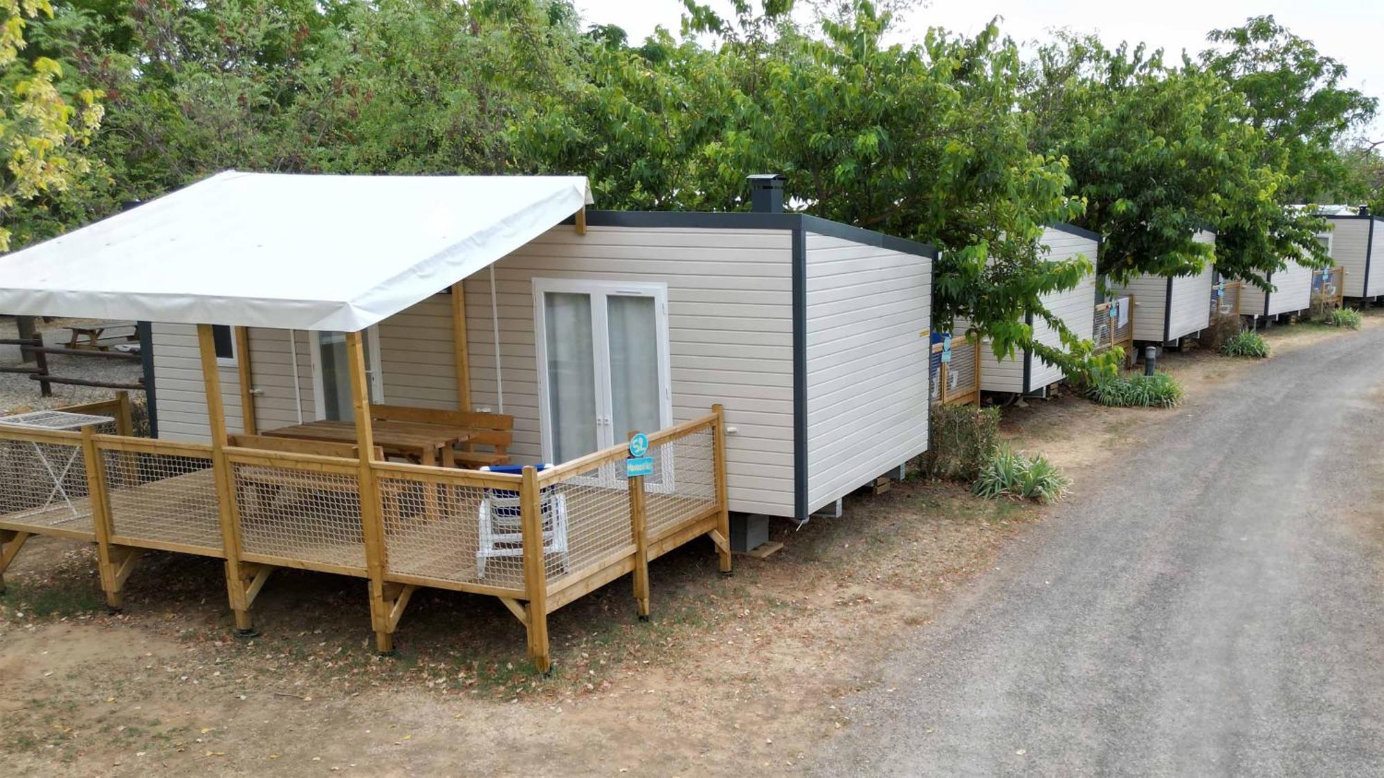 Camping Paradis Family Les Rives De L'Herault 지그낙 외부 사진