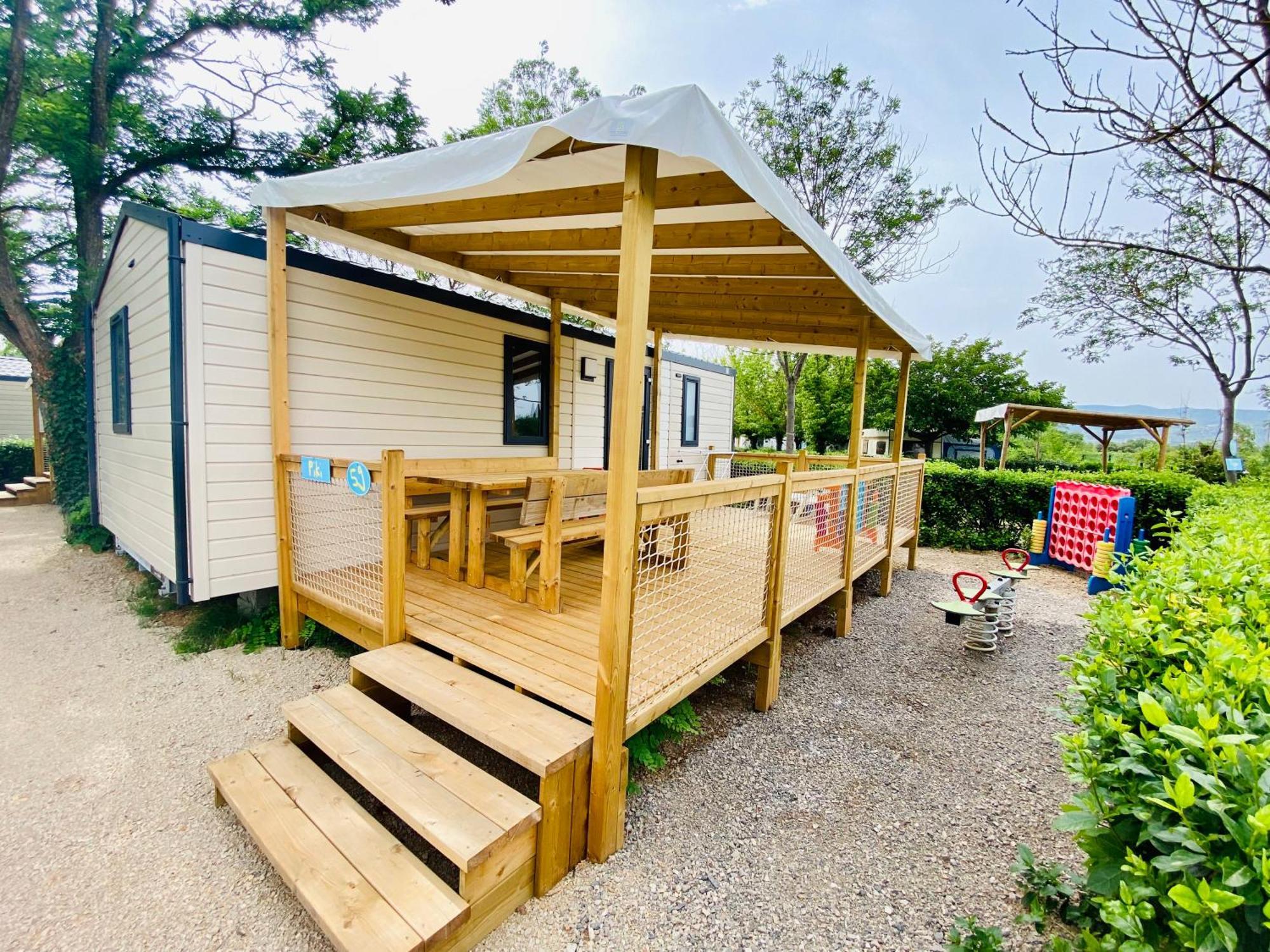 Camping Paradis Family Les Rives De L'Herault 지그낙 외부 사진